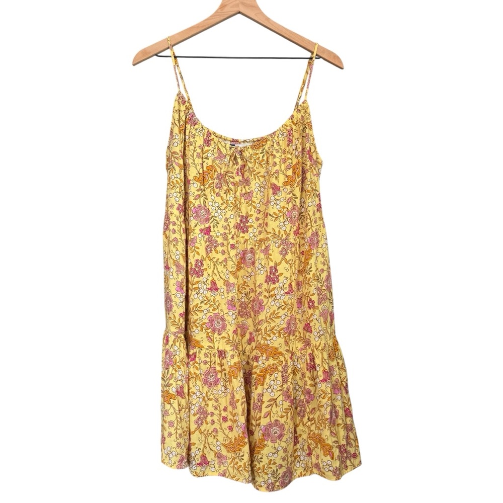 Old Navy Yellow Floral Cami Sundress